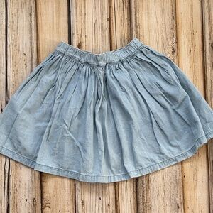 Hanna Andersson Denim Blue Skirt